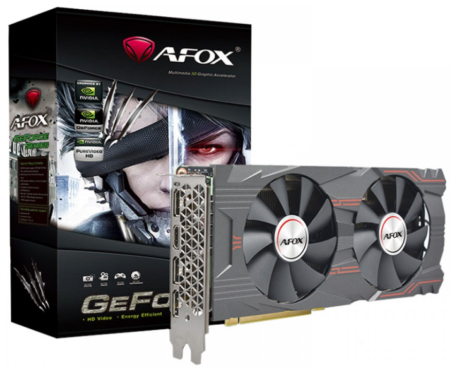 Видеокарта AFOX GeForce RTX 2060 SUPER 8 ГБ (AF2060S-8192D6H4-V2)