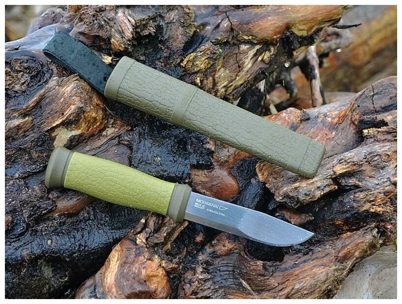 Набор MORAKNIV нож/топор Outdoor Kit MG (1-2001) компл.:1шт с топором хаки - фотография № 5