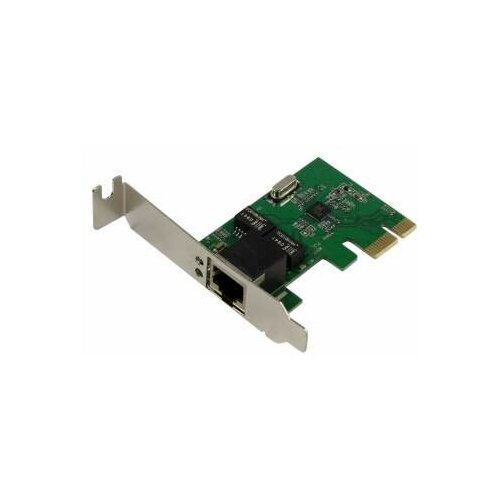 Сетевая карта PCIe x1 v1.1 (RTL8111F), Low Profile 1 x RJ45 Gigabit Ethernet | ORIENT XWT-R81PEL pcie x1 single rj45 10 100 1000m gigabit ethernet сетевая карта 8111f