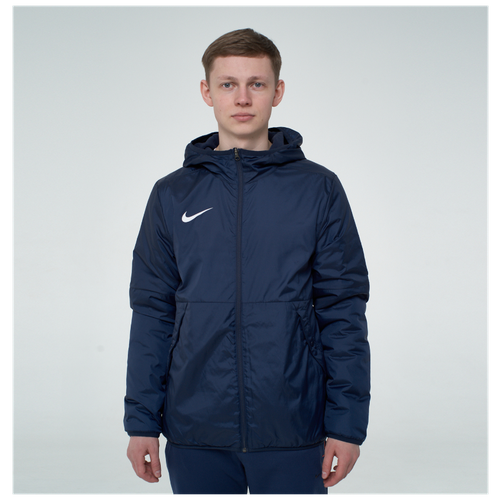 Куртка спортивная NIKE, размер XXL, синий куртка nike размер xxl белый синий