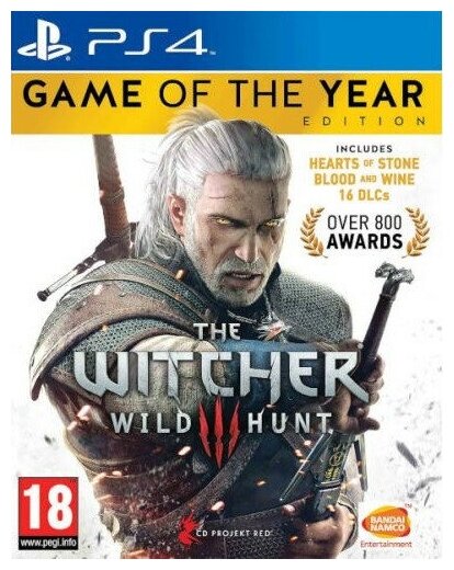 The Witcher 3: Wild Hunt - Game of the Year Edition [PS4 русская версия]