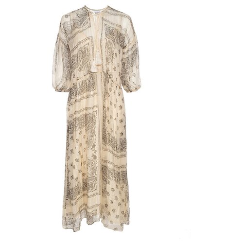 фото Платье sfizio 654149346 бежевый+принт 40