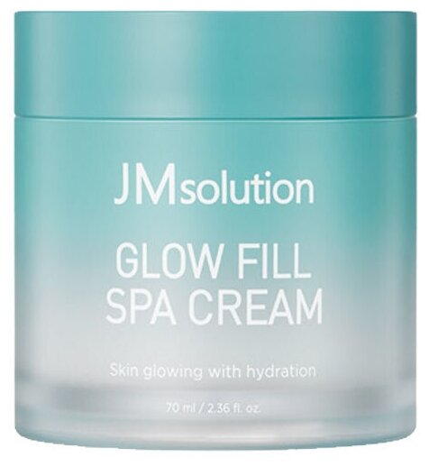 JM Solution Увлажняющий крем-гель спа-уход за кожей glow fill spa cream, 70 мл