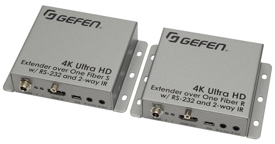 Передача по оптоволокну HDMI Gefen EXT-HDRS2IR-4K2K-1FO