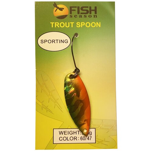 фото Блесна форелевая fish season sporting, 3,5g цвет-47 , крючок-kumho