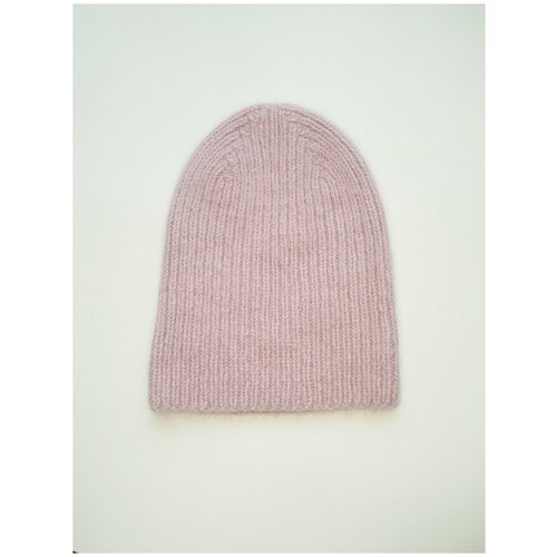 фото Шапка бини , размер 54-56, розовый shulga