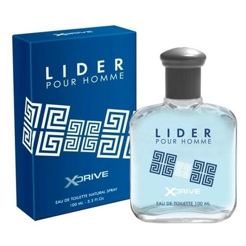 Today Parfum туалетная вода X-Drive Lider, 100 мл, 260 г туалетная вода мужская x drive master 100 мл в упаковке шт 1