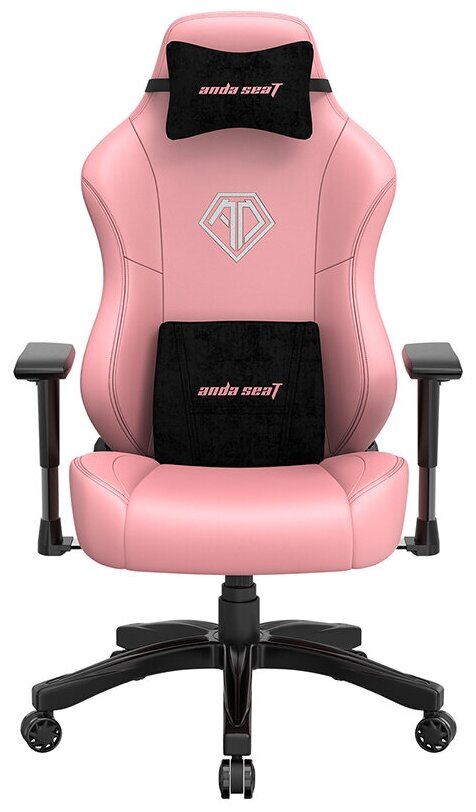 Компьютерное кресло Anda Seat Phantom 3 L игровое, обивка: искусственная кожа, розовое