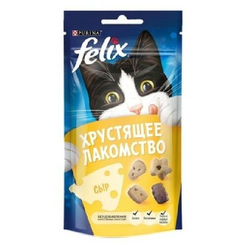 Felix Хрустящее лакомство Сыр 1239361512431620 0,06 кг 36159 (2 шт)