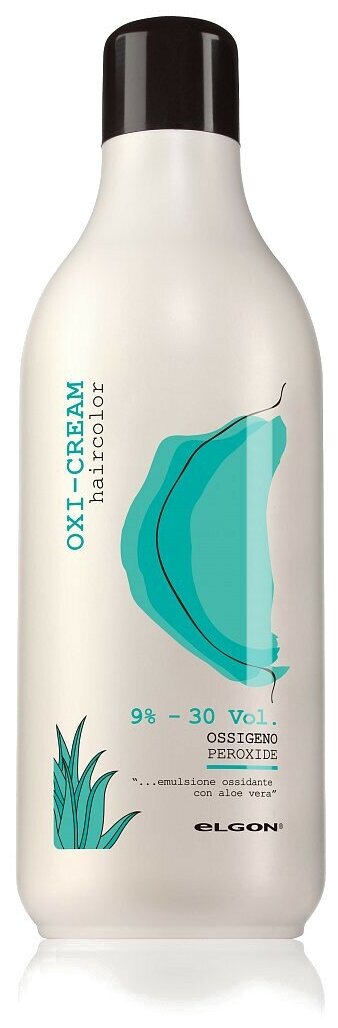 Окисляющая эмульсия с алоэ вера 9% Elgon Oxi Cream, 1000 мл