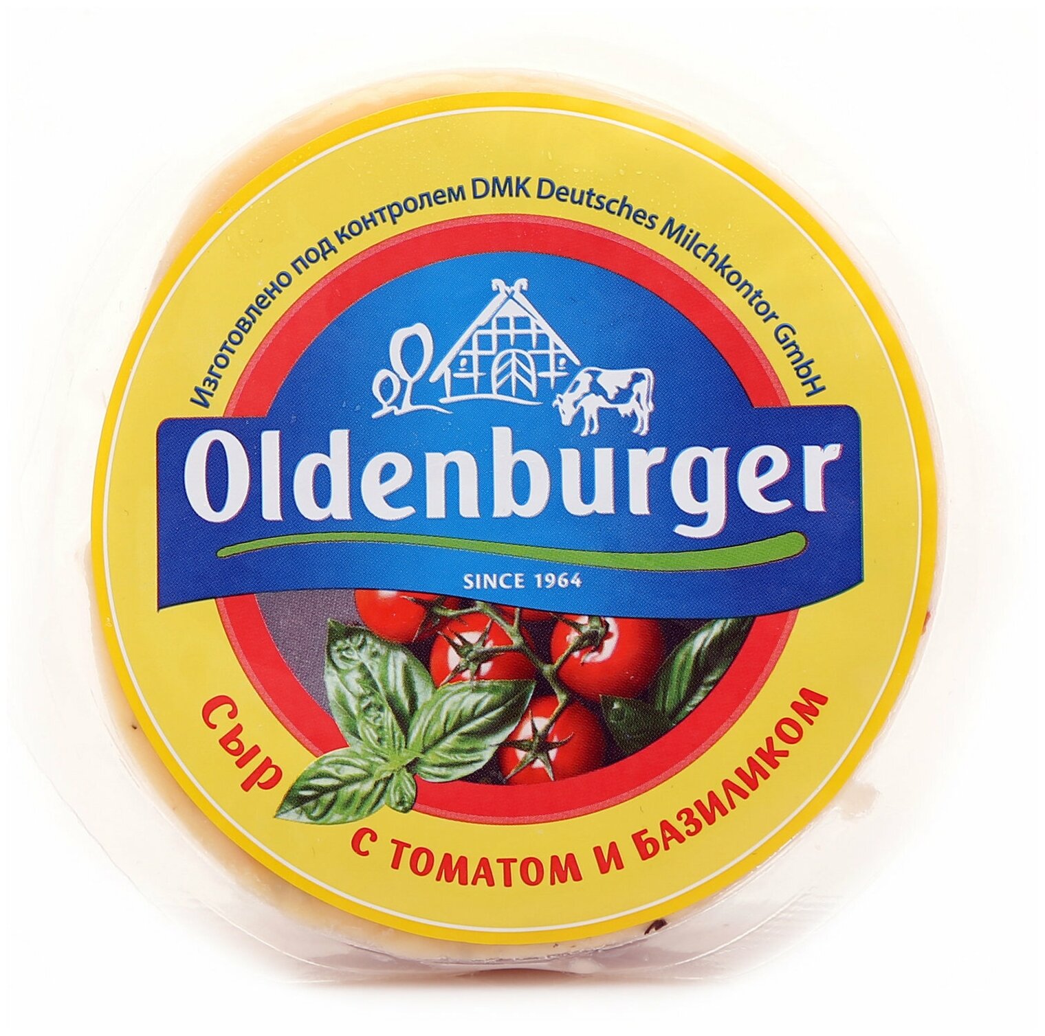 Сыр полутвердый Oldenburger С томатом и базиликом 50%