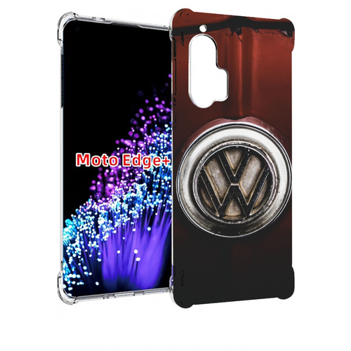 Чехол MyPads volkwagen фольскваген 1 мужской для Motorola Edge+ Plus задняя-панель-накладка-бампер чехол mypads volkwagen фольскваген 1 мужской для motorola moto e7 power задняя панель накладка бампер