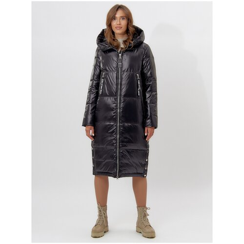 Пальто утепленное женское зимнее 11816 MTFORCE M BLACK фото 