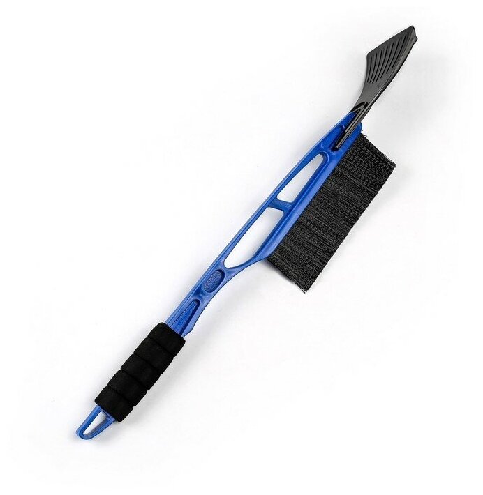 Щетка-сметка TORSO 52 см мягкая ручка со скребком микс