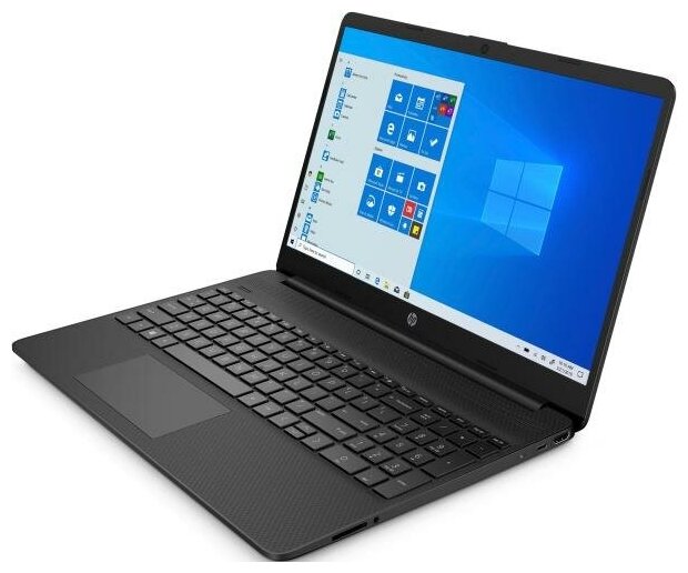 Ноутбук HP 15s-fq2000ur Core i7 1165G7 8Gb SSD512Gb Intel Iris Xe graphics 156 FHD 1920x1080 Free DOS black WiFi BT Cam