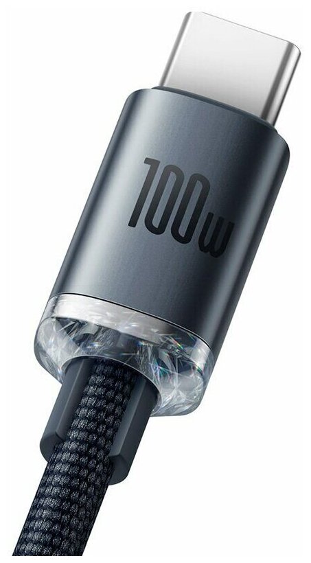 Кабель интерфейсный Baseus USB to Type-C 100W 1.2m black - фото №16