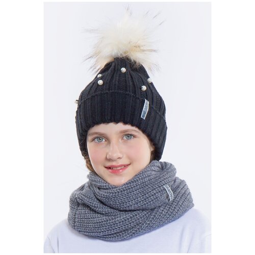 фото Шапка шалуны, размер 54, черный