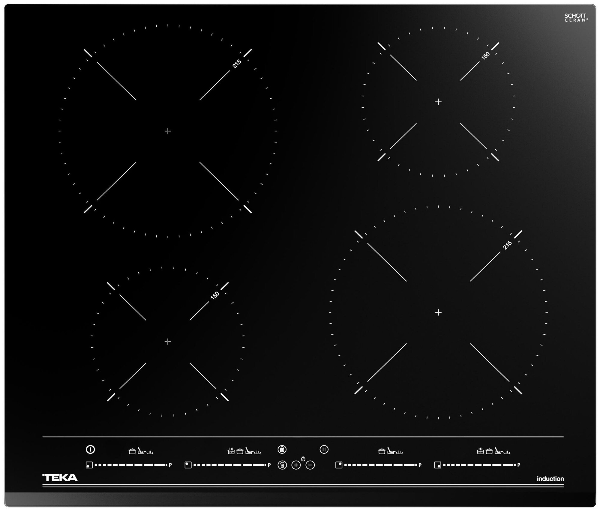 Варочные поверхности Teka IBC 64320 MSP BLACK