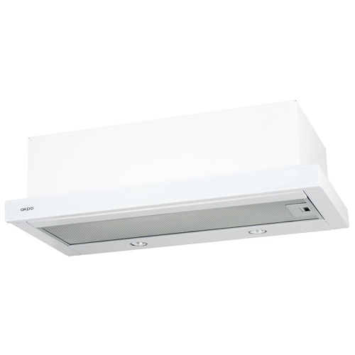 Встраиваемые вытяжки AKPO WK-7 LIGHT ECO GLASS 60 см. белый 5000