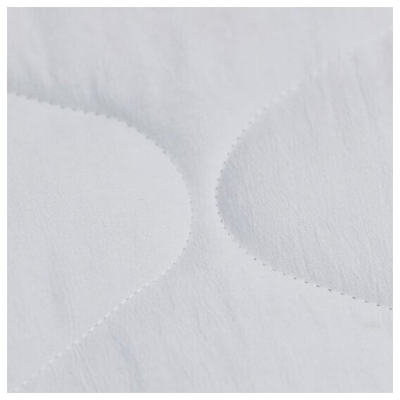 Подушка Selena "Crinkle line" Лебяжий пух (полиэфирное волокно), 70х70см /(белый) - фотография № 9