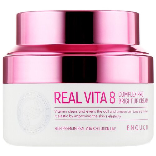 Enough Real Vita 8 complex Pro Bright Up cream питательный крем для лица с 8 витаминами 50 мл