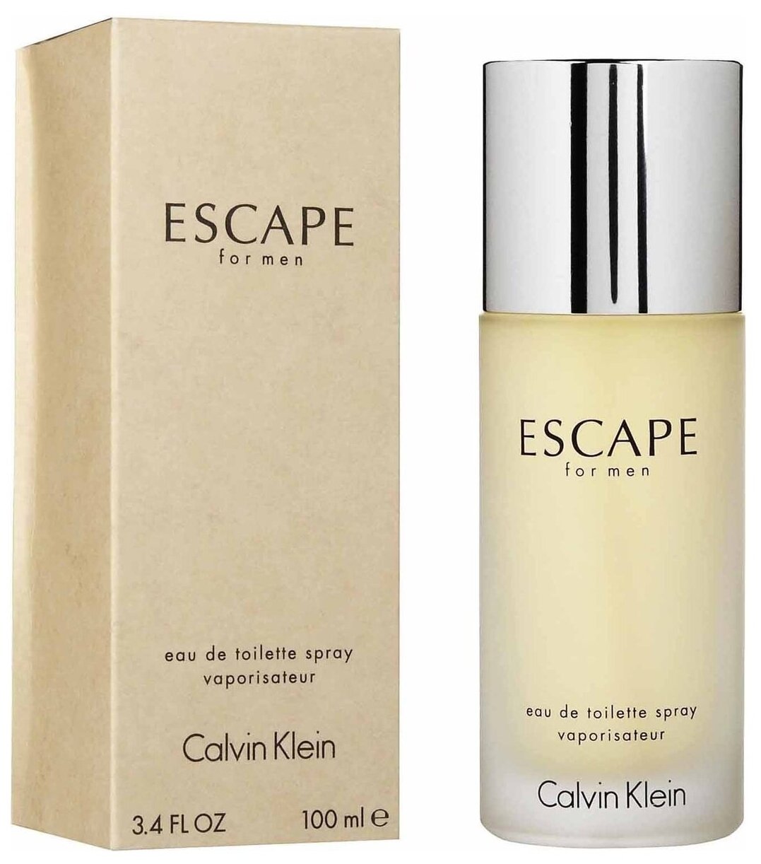 Calvin Klein, Escape For Men, 100 мл, туалетная вода мужская