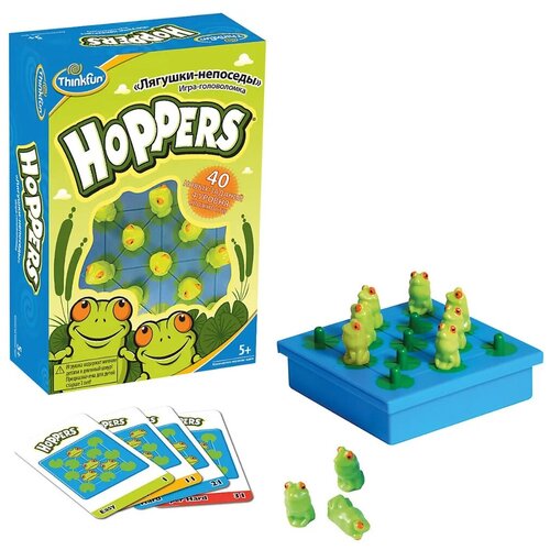 Think Fun Настольная игра Лягушки-непоседы Hoppers 6703-RU