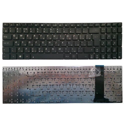 Клавиатура для Asus U500VZ, русская, черная клавиатура для ноутбука asus u500vz
