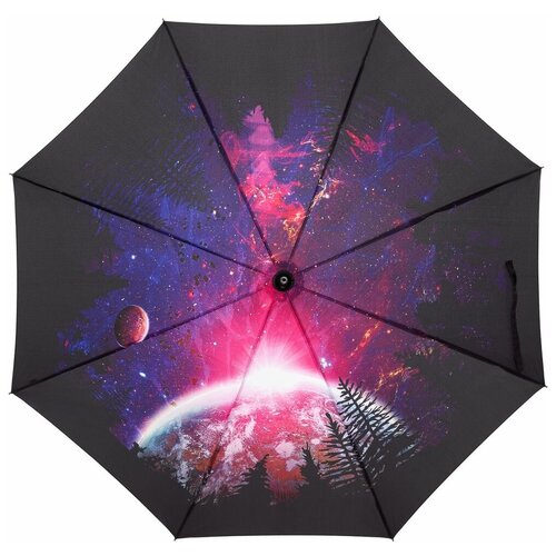 Зонт-трость CoolColor, фиолетовый