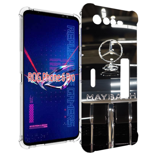 Чехол MyPads майбах-maybach-2 для Asus ROG Phone 6 Pro задняя-панель-накладка-бампер чехол mypads майбах maybach 2 для tecno pop 6 pro задняя панель накладка бампер