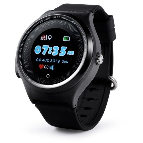 Умные часы для детей Wonlex Smart Baby Watch KT06 2G с сим картой функцией телефона GPS трекером виброзвонком кнопкой SOS Черный 387400₽