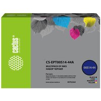 Чернила Cactus CS-EPT00S14-44A 103 многоцветный набор 4x70мл для Epson L1110 Ecotank/L3100/L3101/L31