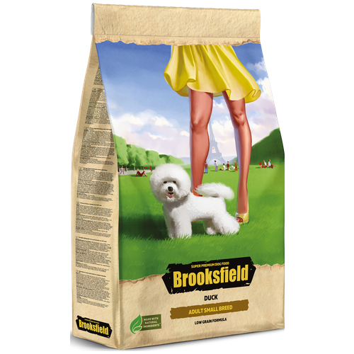 BROOKSFIELD Adult Dog Small Breed Сухой корм Бруксфилд для взрослых собак мелких пород 10кг Утка/рис