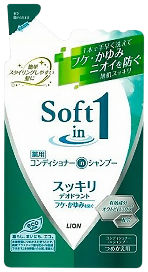 Шампунь-кондиционер Lion Против перхоти 2 в 1 Soft in 1, 520 мл - фото №4