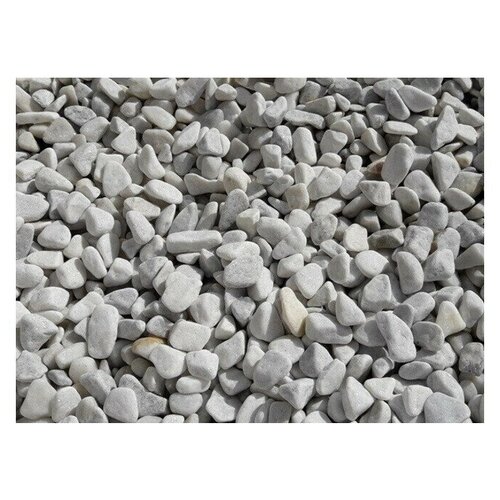 Галька белая 10-20мм (2 кг) 503