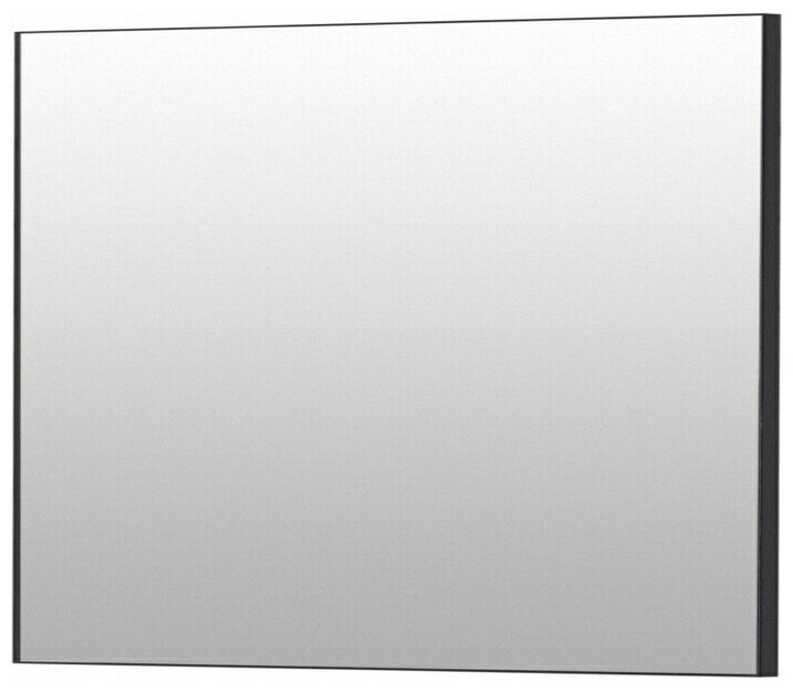 Зеркало De Aqua Сильвер 100х75 черный (261674)