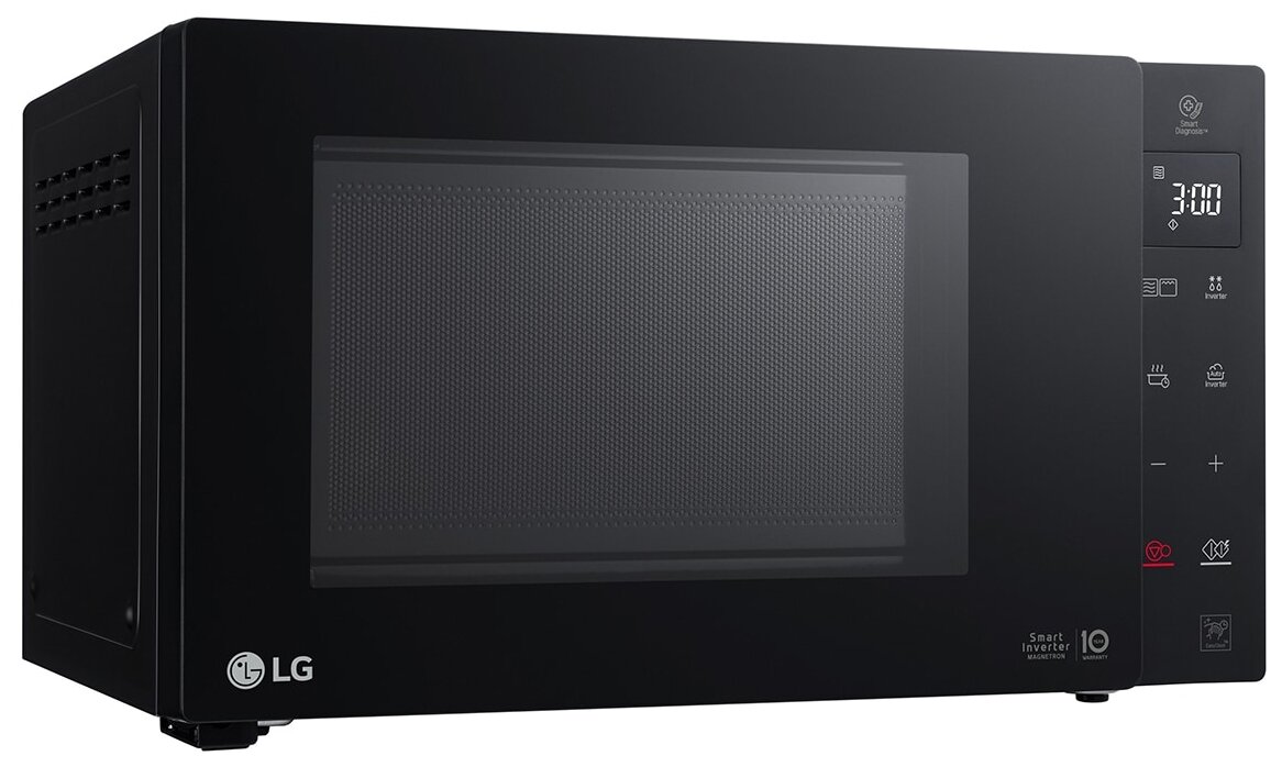 Микроволновая печь LG MH6336GIB черный - фотография № 3