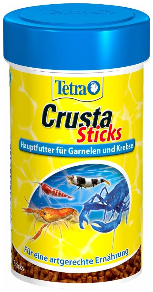 TETRA CRUSTA STICKS корм палочки для креветок и раков (100 мл)