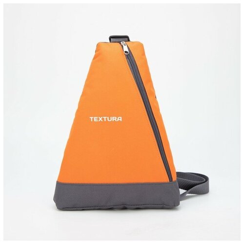 Сумка Textura, серый, оранжевый рюкзак спортивный attache полиэстер серый оранжевый