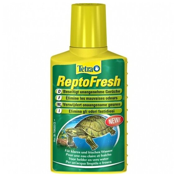 Средство для устранения неприятных запахов в акватеррариумах TETRA ReptoFresh, 100мл - фотография № 3