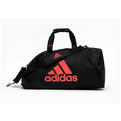 фото Сумка-рюкзак training 2 in 1 bag martial arts l черно-красная (размер l) adidas