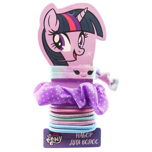 hasbro сумочка детская плюшевая искорка my little pony Резинка Сима-ленд Искорка My Little Pony 7384913, 10 шт.