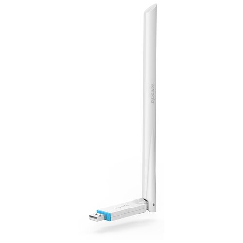 Wi-Fi Tenda U2, белый wi fi адаптер 574mbps pci e30 tenda