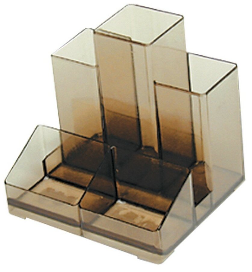 Подставка-органайзер BRAUBERG-CONTRACT, 109х95х101,5 мм, 5 отделений, черная, 230893 - фото №6