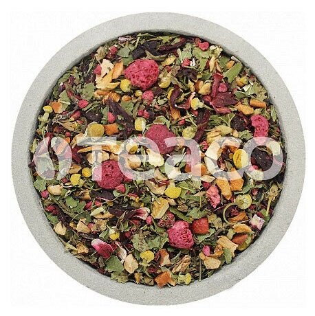Чай Teaco Чайный напиток Малина с мятой и гибискусом, 4x100г - фотография № 3