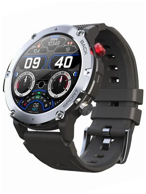 Lemfo LF26 MAX 1,32 Polegada HD Screen Smart Watch Smart Watch IP67  Propertício à Prova D'água Pulseira Esportiva ao ar Livre Relógio de Pulso  Com