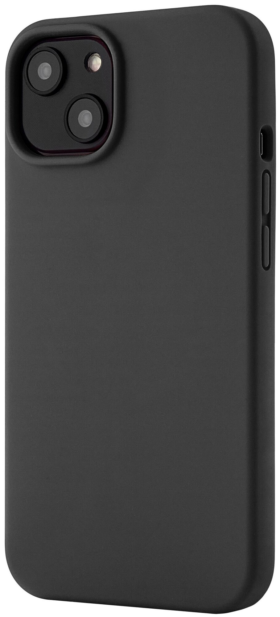 Чехол защитный uBear Touch Case для iPhone 14, силикон, софт-тач, чёрный