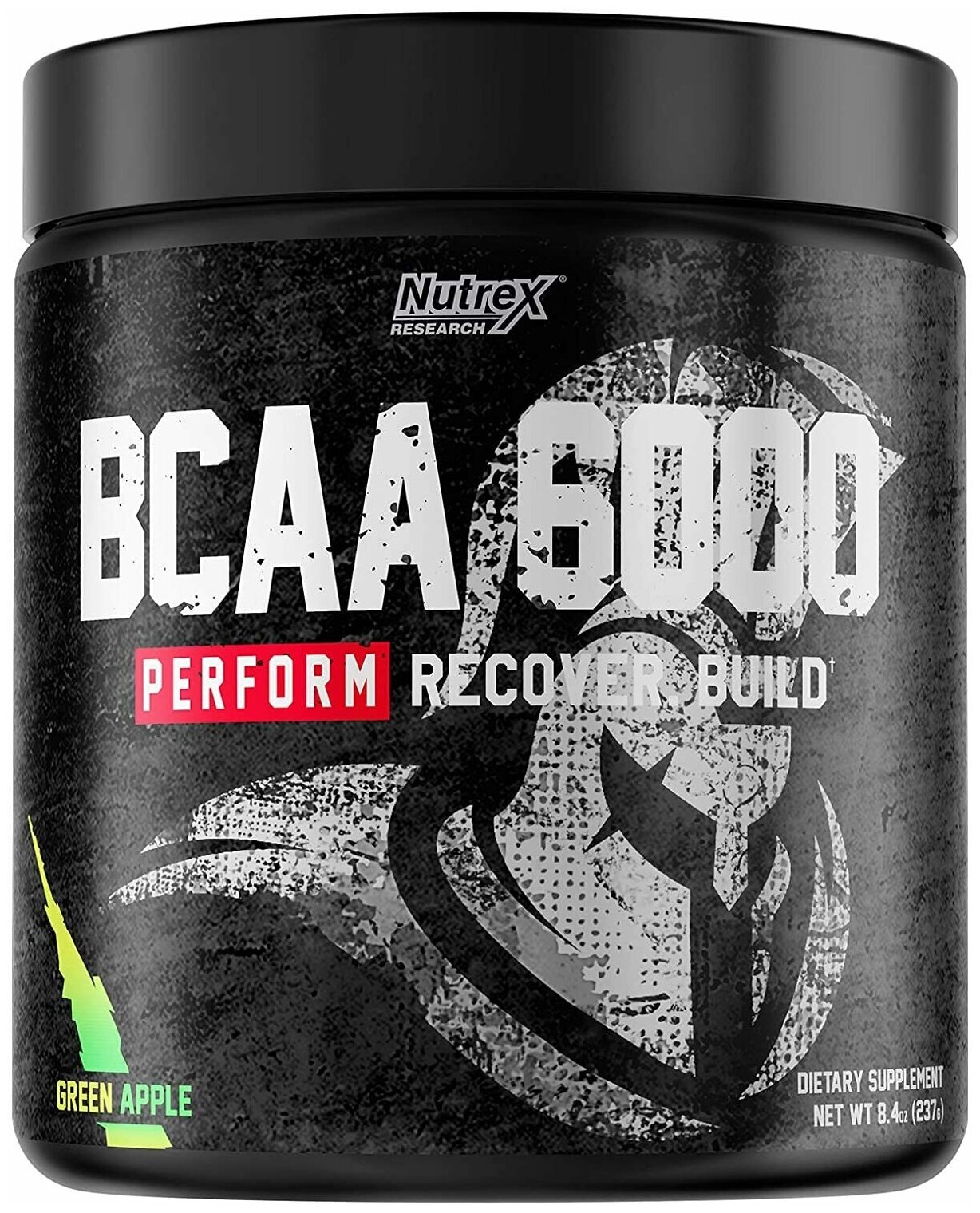 Аминокислоты Nutrex BCAA 6000 Powder 2:1:1, порошок 230г (Зеленое Яблоко) Спорт питание БЦАА / Для мужчин и женщин, похудения и набора мышечной массы