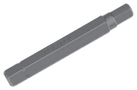 Насадка шестигранник 6 мм удлиненная 75 мм TOPTUL (FSDB1206)