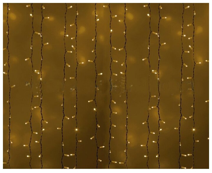 Гирлянда Neon-Night Светодиодный Дождь 2x1.5m 360 LED Yellow 235-111